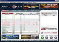 Absolute Poker Lobby