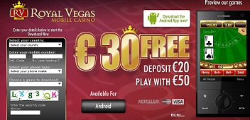 Royal Vegas Mobile Csaino