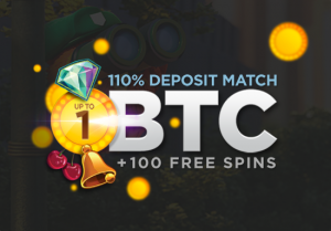 Get your 110% bonus + 100 FREE spins now!