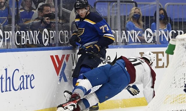 St. Louis Blues at Colorado Avalanche Game 1 Betting Preview