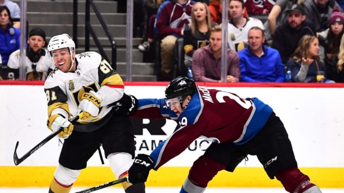 avalanche golden knights