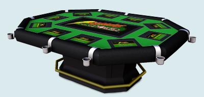 Lightening Dealerless Poker Table